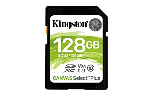 Kingston Canvas Select Plus SD SDS2/128GB Classe 10 UHS-I