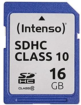 Intenso Scheda di Memoria SDHC da 16 GB, Classe 10