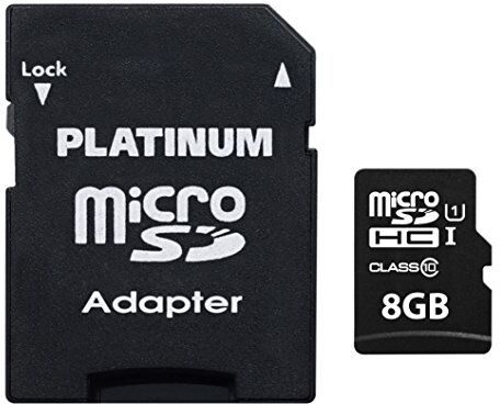 Platinum Bestmedia MicroSDHC 8GB Cl.10 memoria flash Classe 10