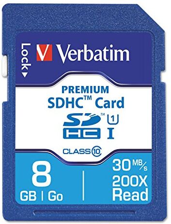 Verbatim Premium SDHC Card(TM) 8GB