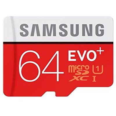 Samsung MB-MC64DA/EU Evo Memoria RAM da 64GB, Adattore SD Samsung MB-MC64DA/EU Evo Memoria RAM da 64GB, Adattore SD