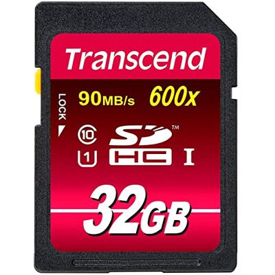 Transcend TS32GSDHC10U1 Secure Digital SDHC, 32GB Class 10 UHS-I (Ultimate) 600x Transcend TS32GSDHC10U1 Secure Digital SDHC, 32GB Class 10 UHS-I (Ultimate) 600x