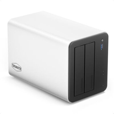 TERRAMASTER F2-425 Plus Intel N150 2 Bay NAS per Team(Diskless) Intel N150 Quad-Core-CPU, 8 GB RAM DDR, 2 x 5 GbE LAN, 3 x M.2 NVMe, Multimedia-Server TERRAMASTER F2-425 Plus Intel N150 2 Bay NAS per Team(Diskless) Intel N150 Quad-Core-CPU, 8 GB RAM DDR, 2 x 5 GbE LAN, 3 x M.2 NVMe, Multimedia-Server