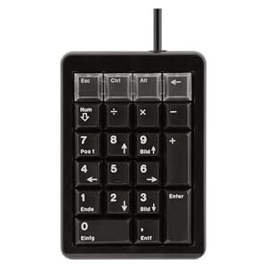 CHERRY G84-4700, Tastierino Programmabile, Layout Francese con Tastierino Numerico, Connessione Cablate (USB), Plug & Play, Switch Meccanici ML, Nero CHERRY G84-4700, Tastierino Programmabile, Layout Francese con Tastierino Numerico, Connessione Cablate (USB), Plug & Play, Switch Meccanici ML, Nero