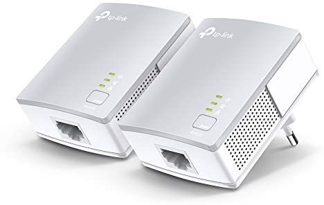 TP-Link TL-PA4010 Kit Powerline AV600Mbps, 1 Porta Ethernet, Plug & Play, Portata 300 Metri, Design in Miniatura, Ultracompatto, Modalità di Risparmio Energetico, Espandi la Rete