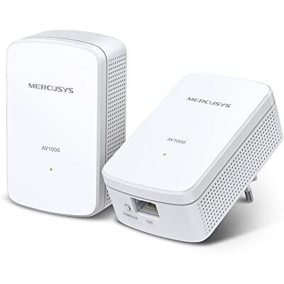 MERCUSYS TP-Link MP500 KIT Powerline Kit Homeplug AV2 Fino a 1000Mbps, 1 Porta Gigabit, Plug & Play, Compatibile con Tutti i Router, Tecnologia Powerline MERCUSYS TP-Link MP500 KIT Powerline Kit Homeplug AV2 Fino a 1000Mbps, 1 Porta Gigabit, Plug & Play, Compatibile con Tutti i Router, Tecnologia Powerline