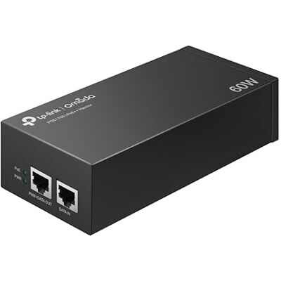 TP-Link TL-POE170S PoE++ Injector IEEE 802.3af/at/bt, 60W Gigabit PoE Injector Adattatore, 2 Porta RJ45 10/100/1000Mbps, Ethernet Gigabit, Plug & Play, Custodia in Metallo Resistente TP-Link TL-POE170S PoE++ Injector IEEE 802.3af/at/bt, 60W Gigabit PoE Injector Adattatore, 2 Porta RJ45 10/100/1000Mbps, Ethernet Gigabit, Plug & Play, Custodia in Metallo Resistente