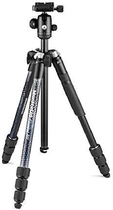 Manfrotto Element MII, Treppiede da Viaggio in Alluminio con Testa a Sfera e Sacca per Trasporto, per Fotocamere Compatte, CSC, DSLR, Accessori Fotografia per Creazione Contenuti, Vlog