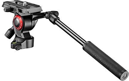 Manfrotto MVH400AH Testa Befree Fluida per Video, Alluminio, Portata massima: 4 Kg, Nero