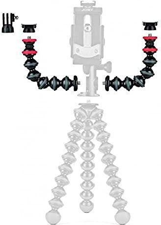 Joby Gorillapod 1K Kit Braccetti, Treppiede, Fotocamera compatta, Smartphone, iPhone, Video, Vlogging, JB01532-BWW