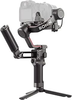 DJI RS 3 Combo Stabilizzatore a 3 assi per fotocamere DSLR e mirrorless, carico utile 3 kg (6,6 lb), blocchi degli assi automatizzati, touchscreen OLED da 1,8", stabilizzazione RS di 3ª generazione