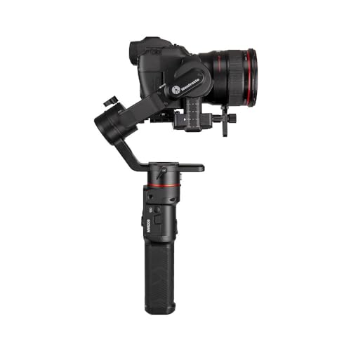 Manfrotto , Gimbal Portatile Stabilizzata a 3 Assi Professionale per Fotocamere Mirrorless e Reflex, Flessibile, Sostiene Fino a 2,2 kg, Perfetta per Fotografi, Vlogger e Blogger