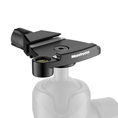 Manfrotto MSQ6T Adattatore Traveler Top Lock QR, Supporto Piastra Compatibile Arca per Treppiedi Befree, Teste a Sfera 494 e 496, Compatto e Leggero, Alluminio