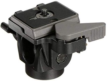 Manfrotto 234RC Testa Inclinabile per Monopiede con Quick Release, Nero