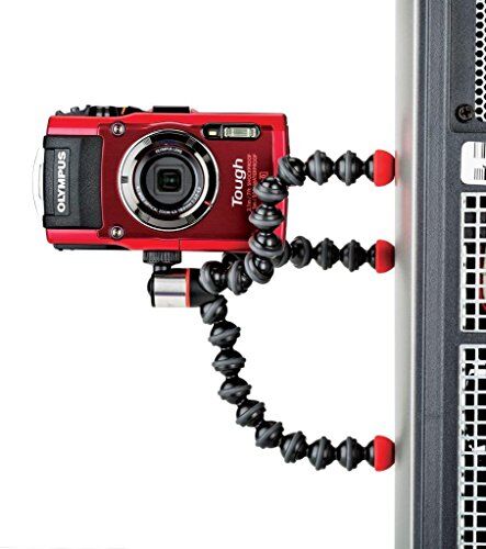 Joby GorillaPod Magnetic 325, Mini Treppiede Flessibile con Piedini Magnetici e Testa a Sfera Integrata per Fotocamere Compatte e 360°, Portata Max 325 g, JB01506-BWW