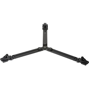 Manfrotto 165MV Base a Stella per Treppiede Video con Doppio Puntale, in Alluminio, Nero Manfrotto 165MV Base a Stella per Treppiede Video con Doppio Puntale, in Alluminio, Nero