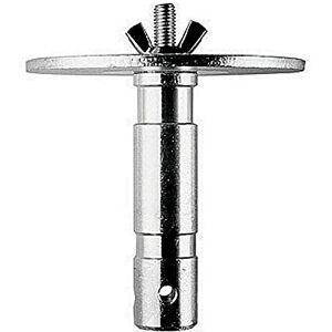 Manfrotto 163-38 Codolo 1"1/8 con Piastra 12 cm e Vite Manfrotto 163-38 Codolo 1"1/8 con Piastra 12 cm e Vite