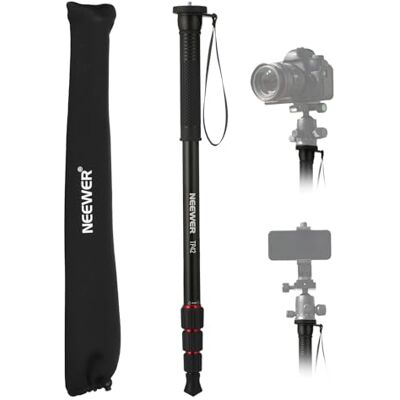 NEEWER 66.5" Camera Monopiede Stand, Lightweight Travel Selfie Stick, TP42 NEEWER 66.5" Camera Monopiede Stand, Lightweight Travel Selfie Stick, TP42