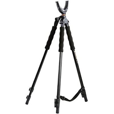 Vanguard Trípode de caza para rifle, soporte 3en1: trípode bípode y monopie Vanguard Trípode de caza para rifle, soporte 3en1: trípode bípode y monopie