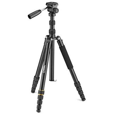 NATIONAL GEOGRAPHIC Travel Kit Treppiede Video con Monopiede, Alluminio, Gambe 5 Sezioni, Twist Lock, Borsa Trasporto, Carico Max 6 kg, Testa a Sfera, Sblocco Rapido, Canon, Nikon, Sony, NGTRV005T NATIONAL GEOGRAPHIC Travel Kit Treppiede Video con Monopiede, Alluminio, Gambe 5 Sezioni, Twist Lock, Borsa Trasporto, Carico Max 6 kg, Testa a Sfera, Sblocco Rapido, Canon, Nikon, Sony, NGTRV005T