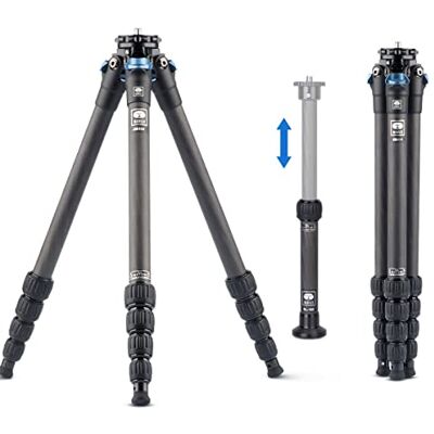 Sirui 159cm Treppiede Fotocamera da Viaggio AM-225, Portatile Treppiede Carbonio Fibra con Tubo di Prolunga SL-100, Cavalletto Fotografico con Colonna Centrale in Carbonio, Carico Massimo 6KG Sirui 159cm Treppiede Fotocamera da Viaggio AM-225, Portatile Treppiede Carbonio Fibra con Tubo di Prolunga SL-100, Cavalletto Fotografico con Colonna Centrale in Carbonio, Carico Massimo 6KG