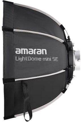 Aputure Amaran Light Dome Mini SE Studio Softbox per Amaran 60/100/200,  LS 60, LS 300D, 300D II, 300X e altri Bowens Mount Video Light