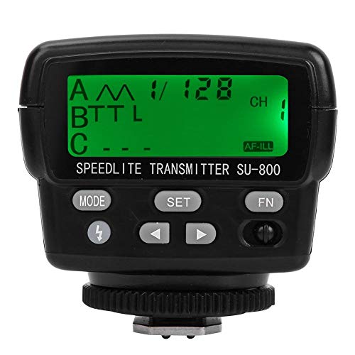 Oumij Trasmettitore di Trigger Flash Wireless Ttl con LCD Display Flash Speedlite Trasmettitore Speedlight Commander Trasmettitore di Attivazione della Luce Flash per Nikon SB910 SB800