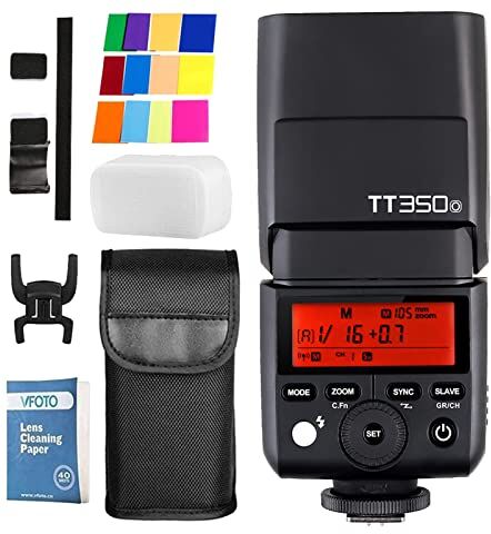 GODOX TT350O Flash TTL Speedlite 2.4 G HSS 1/8000s GN36 per Olympus Panasonic Mirrorless Fotocamere