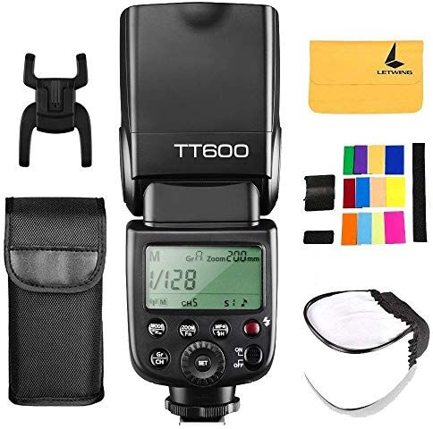 GODOX TT600 2.4G Wireless Flash Speedlite Master/Slave Flash con sistema di trigger incorporato per Canon Nikon Pentax Olympus Fujifilm Panasonic (TT600)