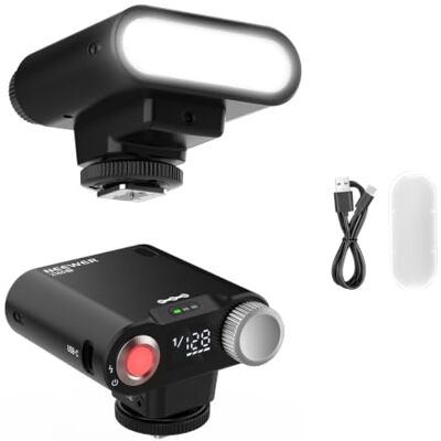 NEEWER Z160 SE Flash per Fotocamera, 20Ws GN15 6000±200K Speedlite, Potenza Manuale 1/1-1/128, Batteria 1200mAh, Compatibile con Canon, Nikon, Sony, Fuji, Olympus, Senza TTL NEEWER Z160 SE Flash per Fotocamera, 20Ws GN15 6000±200K Speedlite, Potenza Manuale 1/1-1/128, Batteria 1200mAh, Compatibile con Canon, Nikon, Sony, Fuji, Olympus, Senza TTL