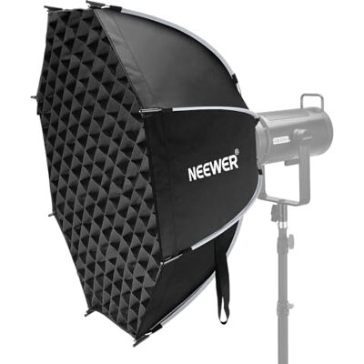 NEEWER Softbox Ottagonale 35,4", a Rilascio Rapido Parabolico, NS92P Soft Box con Attacco Bowens, Diffusori, Griglia, Borsa, Compatibile con Aputure 120d Godox SL60w Q4 AS600B CB300B Q300 NEEWER Softbox Ottagonale 35,4", a Rilascio Rapido Parabolico, NS92P Soft Box con Attacco Bowens, Diffusori, Griglia, Borsa, Compatibile con Aputure 120d Godox SL60w Q4 AS600B CB300B Q300