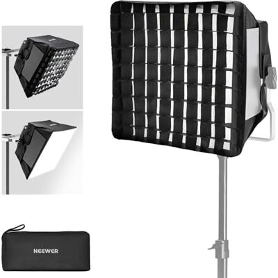 NEEWER Diffusore Softbox Aggiornato per Luce LED NL660 RGB660 PRO II, NS4S NEEWER Diffusore Softbox Aggiornato per Luce LED NL660 RGB660 PRO II, NS4S