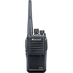 Midland Walkie Talkie G15 PRO, Ricetrasmittenti Professionali Waterproof IP67, 32 Canali PMR446 Senza Licenza, Copertura 12Km, Autonomia 22H Batterie Ricaricabili, Caricatore da Tavolo e Accessori Midland Walkie Talkie G15 PRO, Ricetrasmittenti Professionali Waterproof IP67, 32 Canali PMR446 Senza Licenza, Copertura 12Km, Autonomia 22H Batterie Ricaricabili, Caricatore da Tavolo e Accessori