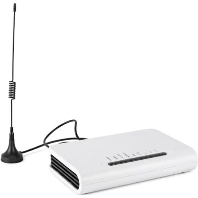 Jetfon FCT-600 Interfaccia Cellulare 4G VoLTE per Ascensori e Centralini, Gateway Analogico GSM/3G/4G con 2 Porte RJ11, Batteria di Backup e Antenna Esterna SMA Jetfon FCT-600 Interfaccia Cellulare 4G VoLTE per Ascensori e Centralini, Gateway Analogico GSM/3G/4G con 2 Porte RJ11, Batteria di Backup e Antenna Esterna SMA