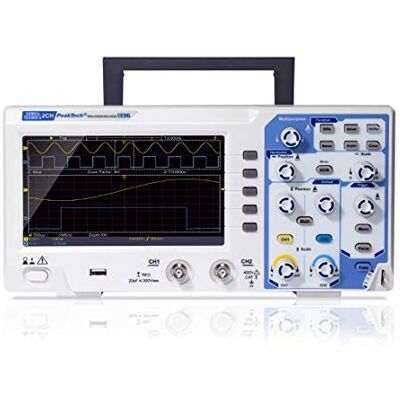 Oscilloscopio digitale Peaktech P 1336 - 50 MHz - 2 canali Oscilloscopio digitale Peaktech P 1336 - 50 MHz - 2 canali