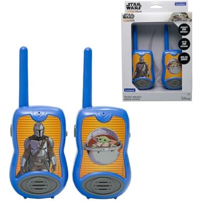 Lexibook , Star Wars, Walkies Talkies per bambini, portata fino a 200 m, 2 canali, antenna rigida, clip per cintura inclusa, Lexibook , Star Wars, Walkies Talkies per bambini, portata fino a 200 m, 2 canali, antenna rigida, clip per cintura inclusa,