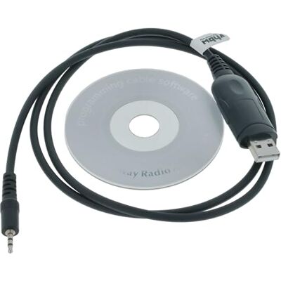 vhbw Cavo di programmazione USB compatibile con Motorola AXU4100, CP180, CP185, AXV5100, CP160, CP125, CP150, CP140, CP040, Commander 245 radio, nero vhbw Cavo di programmazione USB compatibile con Motorola AXU4100, CP180, CP185, AXV5100, CP160, CP125, CP150, CP140, CP040, Commander 245 radio, nero