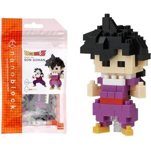 nanoblock Bandai NBDB008 Figurina Dragon Ball Z, Son Gohan, Mini Figurina 110 Pezzi, Gioco di Costruzione Figurina Modello, Kit Costruzione Giocattolo Bambino 12 Anni e + Adolescenti Adulti nanoblock Bandai NBDB008 Figurina Dragon Ball Z, Son Gohan, Mini Figurina 110 Pezzi, Gioco di Costruzione Figurina Modello, Kit Costruzione Giocattolo Bambino 12 Anni e + Adolescenti Adulti