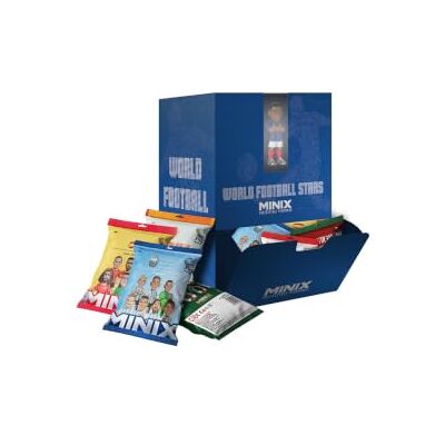 MINIX World Cup Football Stars Mini Formato Squadre Internazionali A Display Blind Bag Surprise Figure da Collezione da 7 cm MINIX World Cup Football Stars Mini Formato Squadre Internazionali A Display Blind Bag Surprise Figure da Collezione da 7 cm