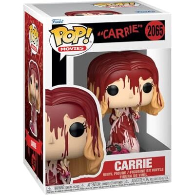 Funko POP! Movies: Carrie Carrie Covered in Blood Figura in vinile da collezione Idea regalo Prodotto ufficiale Giocattoli per bambini e adulti Modello di figura per collezionisti Funko POP! Movies: Carrie Carrie Covered in Blood Figura in vinile da collezione Idea regalo Prodotto ufficiale Giocattoli per bambini e adulti Modello di figura per collezionisti