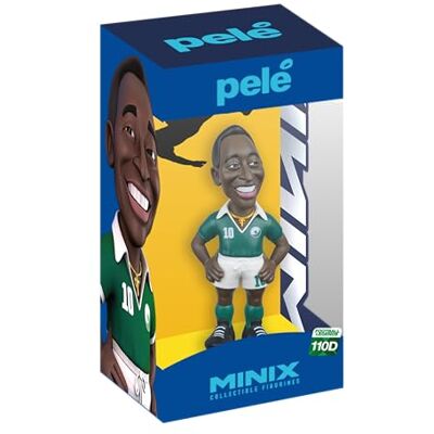 MINIX Football Legends #110D New York Cosmos Pelé Statuetta da Collezione 12 cm MINIX Football Legends #110D New York Cosmos Pelé Statuetta da Collezione 12 cm