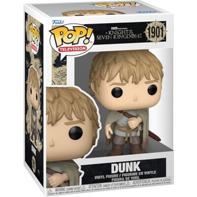 Funko POP! Television: A Knight of the Seven Kingdoms Dunk 1 in 6 chance of receiving the rare Chase variant Styles Vary Figura in vinile da collezione Idea regalo Prodotto ufficiale Funko POP! Television: A Knight of the Seven Kingdoms Dunk 1 in 6 chance of receiving the rare Chase variant Styles Vary Figura in vinile da collezione Idea regalo Prodotto ufficiale