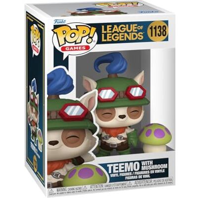 Funko POP! & Buddy: League of Legends Teemo with Shroom Funko POP! & Buddy: League of Legends Teemo with Shroom