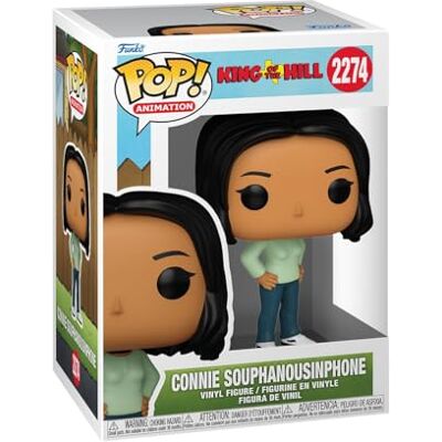 Funko POP! Animation: King of the Hill Connie Hill Figura in vinile da collezione Idea regalo Prodotto ufficiale Giocattoli per bambini e adulti Modello di figura per collezionisti Funko POP! Animation: King of the Hill Connie Hill Figura in vinile da collezione Idea regalo Prodotto ufficiale Giocattoli per bambini e adulti Modello di figura per collezionisti