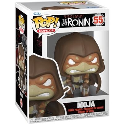 Funko Pop! Comics: Teenage Mutant Ninja Turtles Moja TMNT Comics Figura in Vinile da Collezione Idea Regalo Merchandising Ufficiale Giocattoli per Bambini e Adulti Cartoon Fans Funko Pop! Comics: Teenage Mutant Ninja Turtles Moja TMNT Comics Figura in Vinile da Collezione Idea Regalo Merchandising Ufficiale Giocattoli per Bambini e Adulti Cartoon Fans