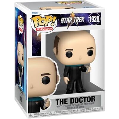 Funko POP! TV: Star Trek Voyager The Doctor Figura in vinile da collezione Idea regalo Prodotto ufficiale Giocattoli per bambini e adulti Modello di figura per collezionisti Funko POP! TV: Star Trek Voyager The Doctor Figura in vinile da collezione Idea regalo Prodotto ufficiale Giocattoli per bambini e adulti Modello di figura per collezionisti