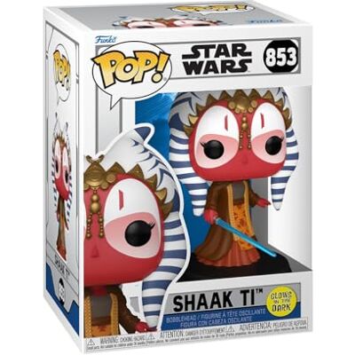 Funko POP! Star Wars: Clone Wars Shaak Ti Glow in the Dark Figura in vinile da collezione Idea regalo Prodotto ufficiale Giocattoli per bambini e adulti Funko POP! Star Wars: Clone Wars Shaak Ti Glow in the Dark Figura in vinile da collezione Idea regalo Prodotto ufficiale Giocattoli per bambini e adulti