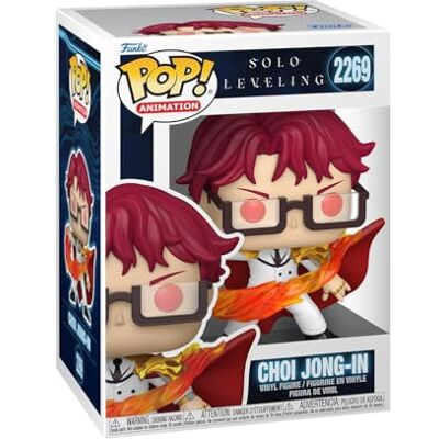Funko POP! Animation: Solo Leveling Season 1 Choi Jong-in Figura in vinile da collezione Idea regalo Prodotto ufficiale Giocattoli per bambini e adulti Modello di figura per collezionisti Funko POP! Animation: Solo Leveling Season 1 Choi Jong-in Figura in vinile da collezione Idea regalo Prodotto ufficiale Giocattoli per bambini e adulti Modello di figura per collezionisti