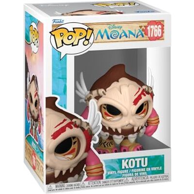 Funko POP! Disney: Moana Kotu Figura in vinile da collezione Idea regalo Prodotto ufficiale Giocattoli per bambini e adulti Modello di figura per collezionisti ed esposizione Funko POP! Disney: Moana Kotu Figura in vinile da collezione Idea regalo Prodotto ufficiale Giocattoli per bambini e adulti Modello di figura per collezionisti ed esposizione