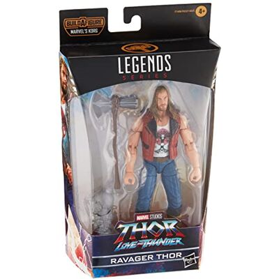Marvel Legends Series Thor Ravager, action figure collezionabile da 15 cm, ispirata al film Thor: Love and Thunder, include 1 accessorio e 1 parte Build-A-Figure Marvel Legends Series Thor Ravager, action figure collezionabile da 15 cm, ispirata al film Thor: Love and Thunder, include 1 accessorio e 1 parte Build-A-Figure
